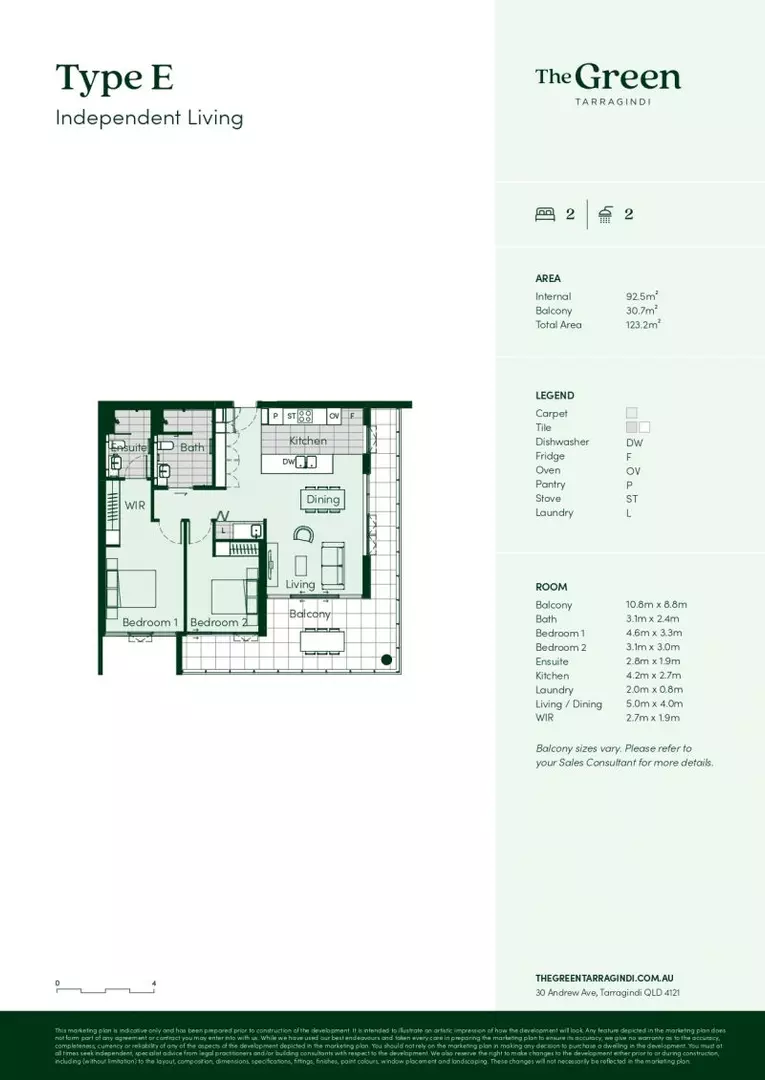 Enjoy east-facing views over the Tarragindi Recreation Reserve