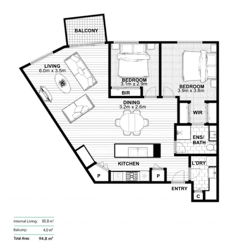 Dandenong Views and  Prime Village position