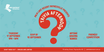 Trivia Afternoon at Palm Lake Resort Paynesville