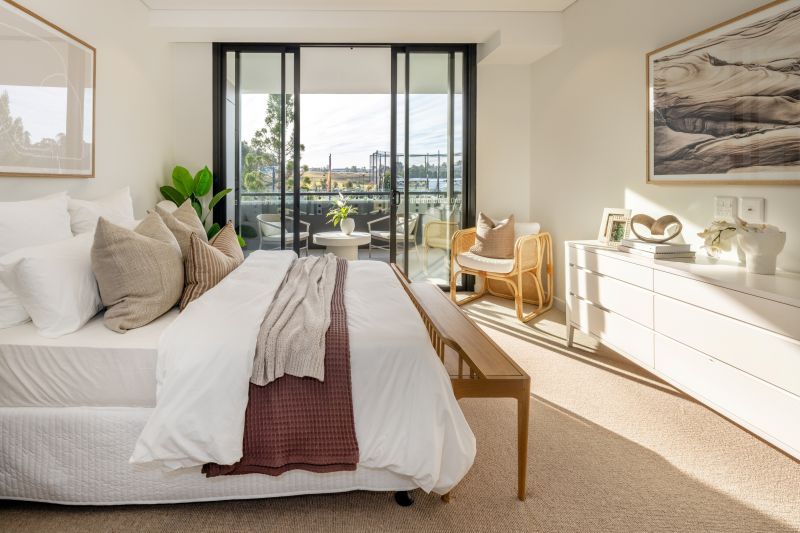 Luxe open-plan 1-bedroom apartment