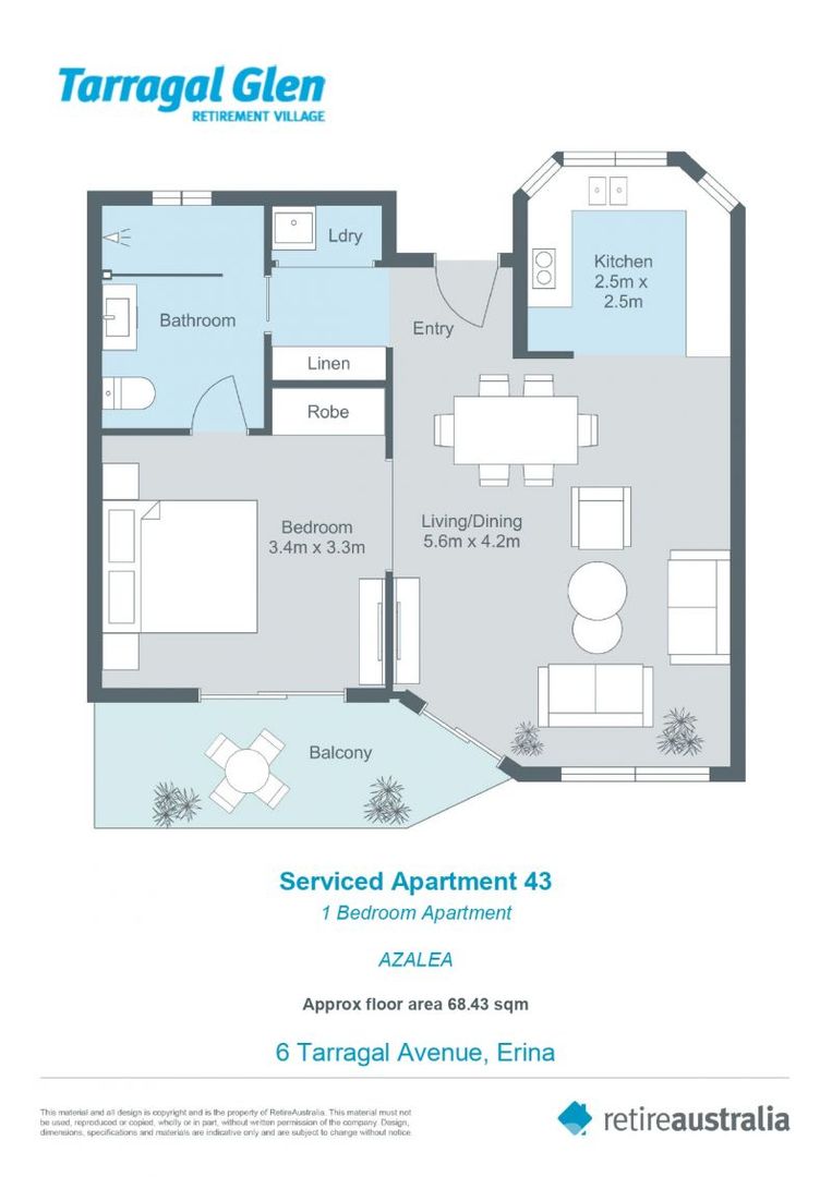 Spacious and stylish Serviced Apartment