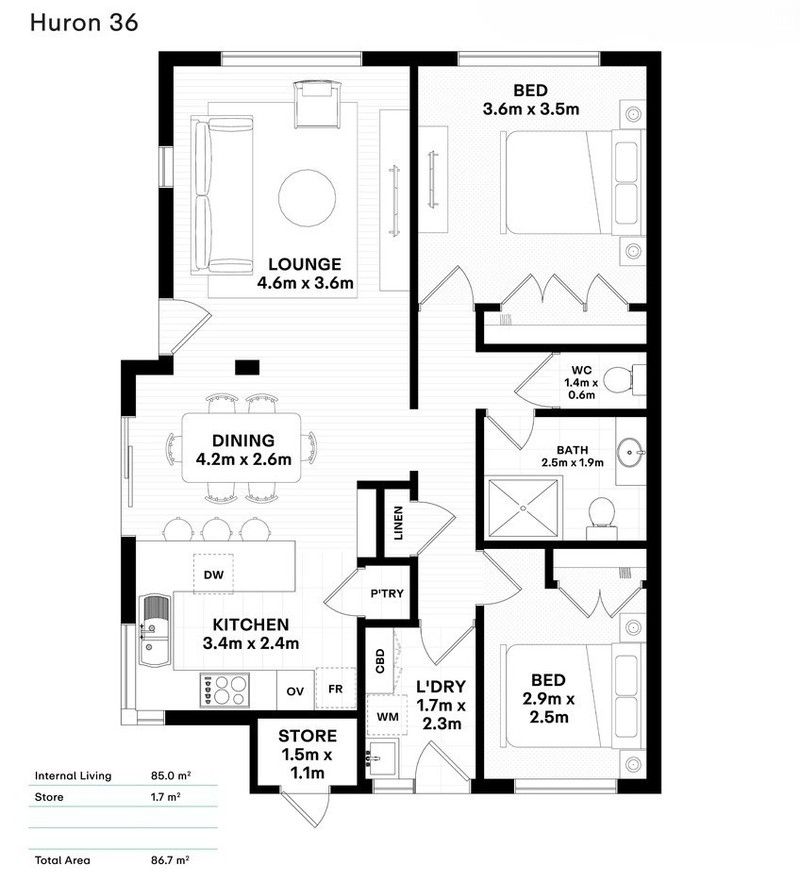 Refreshed Villa with Leafy Outlook and Modern Interiors