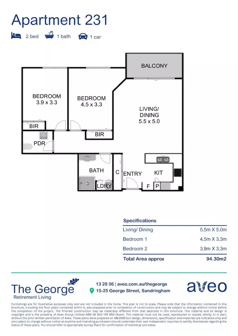 Beautiful & bright newly refurbished 2 bed apartment