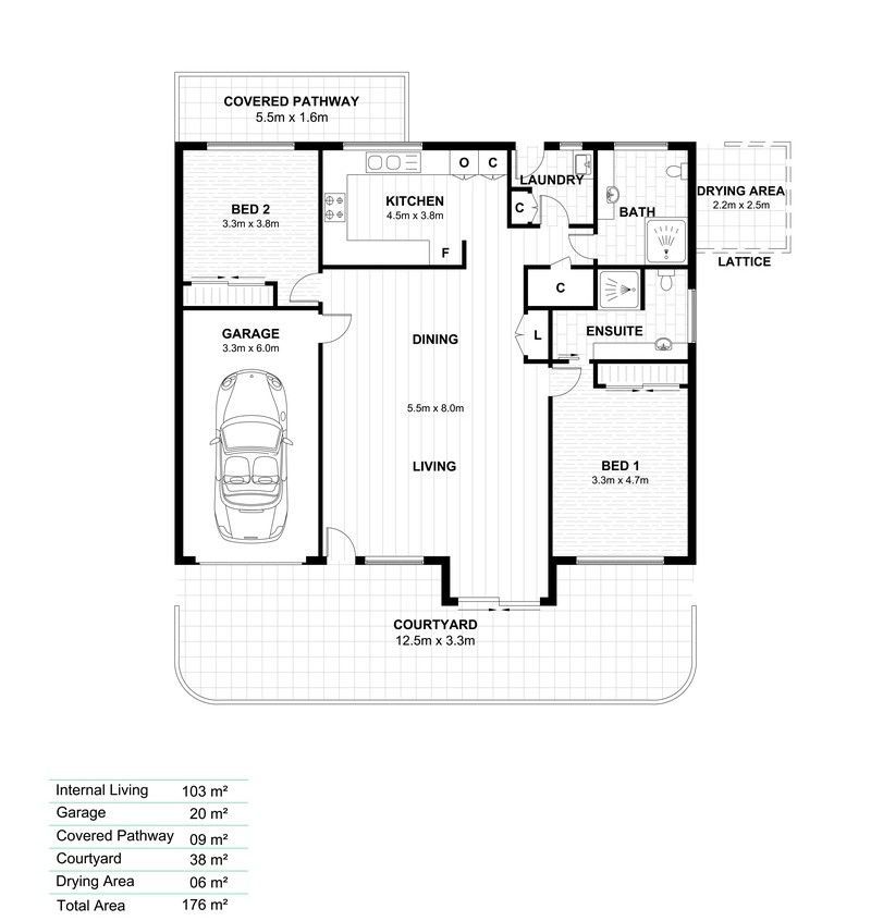 Sunny, Spacious and Close to Village Life