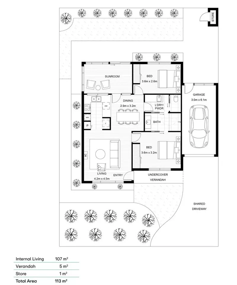 Beautifully presented Unit with Space to Unwind