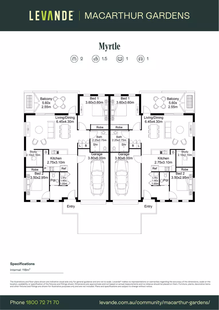 Two Bedroom | Villa 143