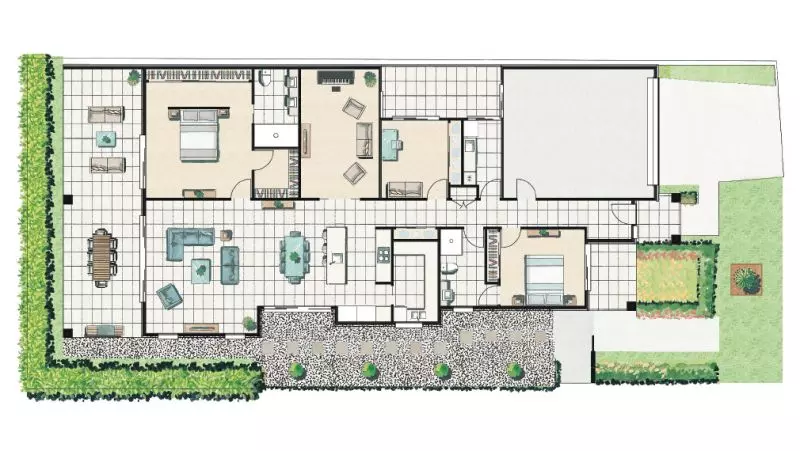 Stately elegance without downsizing