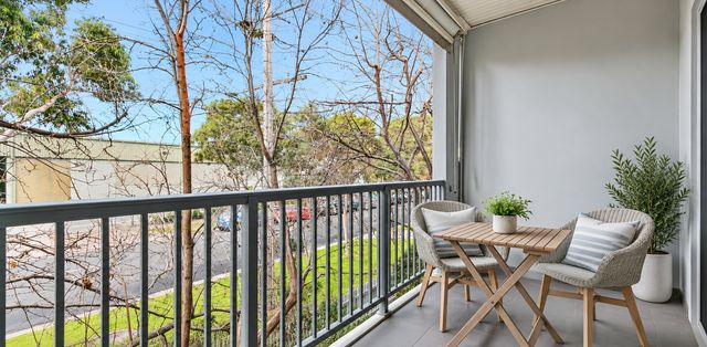 Spacious one-bedroom apartment with large private balcony