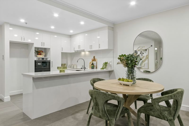 Bright & spacious one-bedroom apartment with gum tree & playing fields view