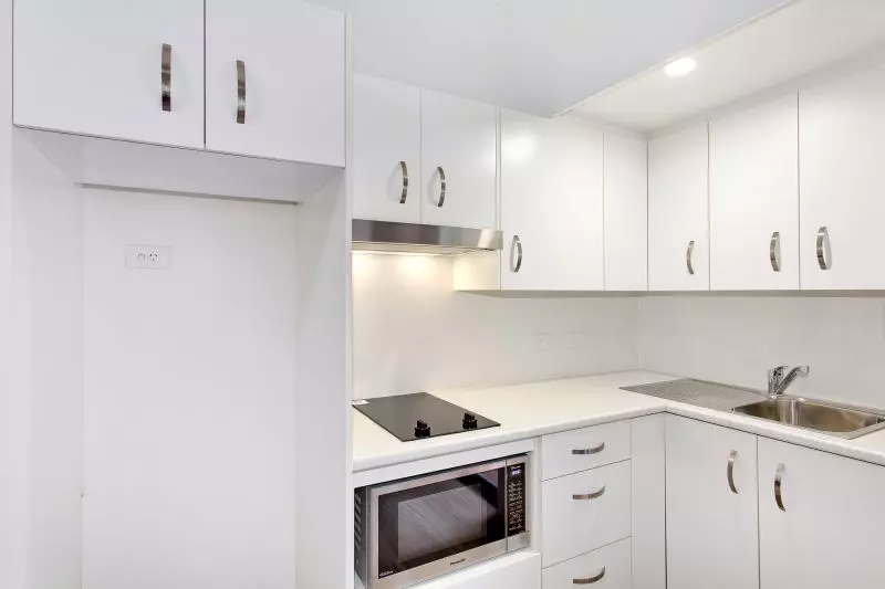 Quiet and privately located apartment with leafy outlook