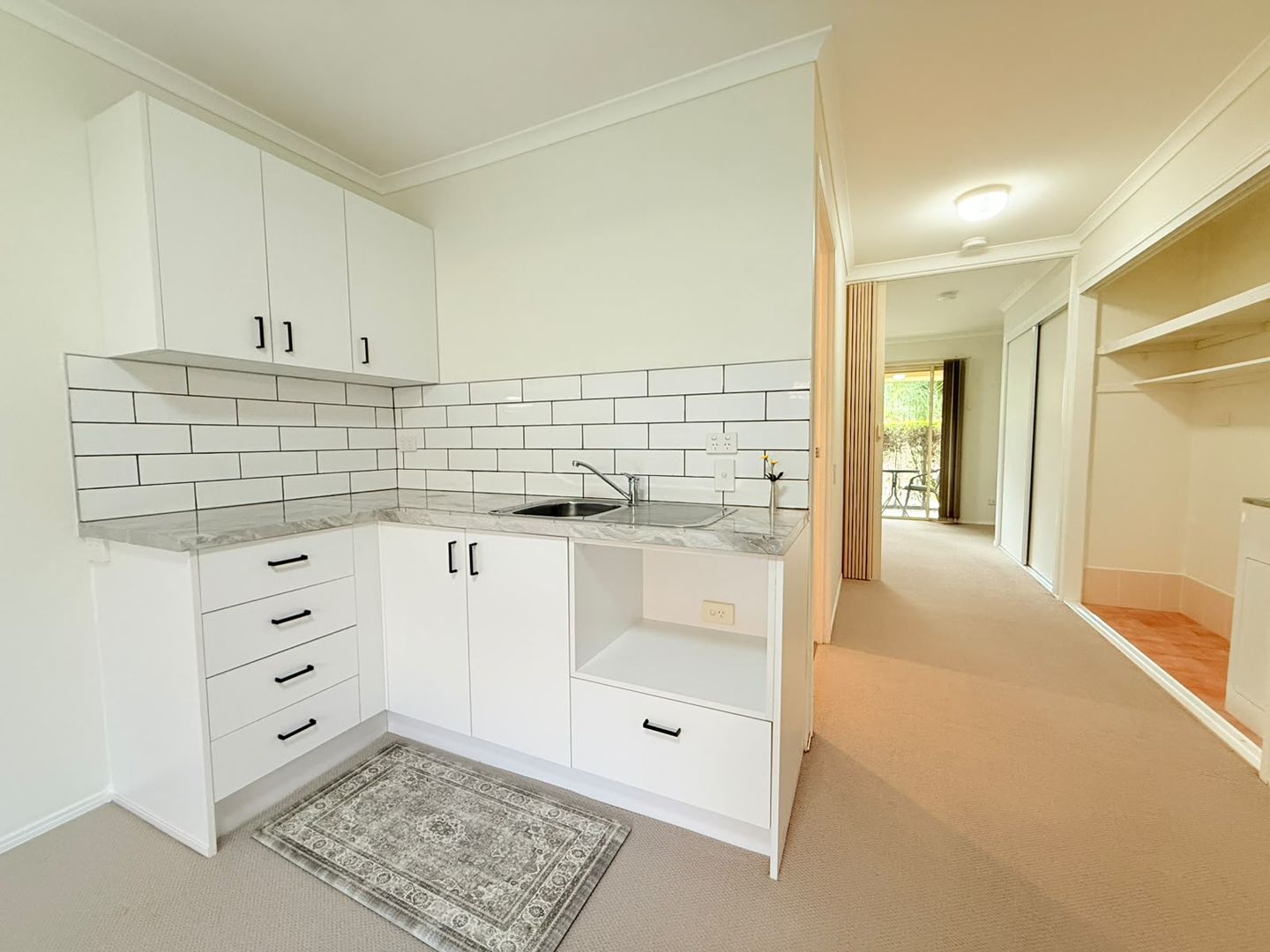 Renovated and Ready to move into!  1 Bedroom Unit  - Close to Shops & Train