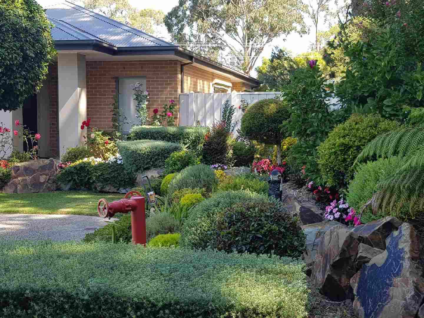 Perfect village for keen gardeners