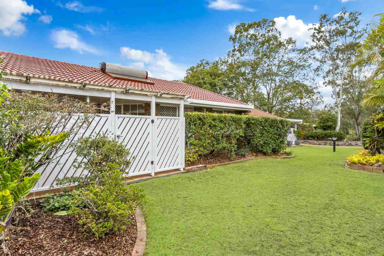 Beautiful two bedroom, two bathroom villa with covered alfresco area.