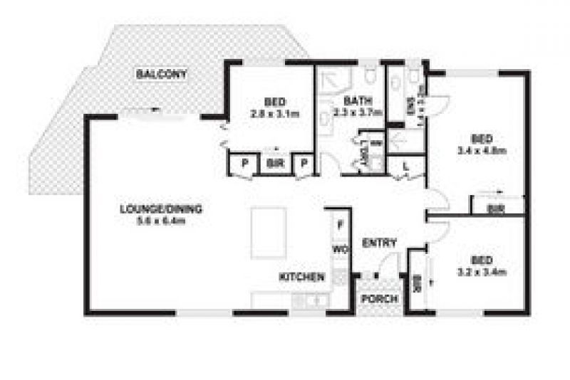North-facing ground level unit set in enviable park-like surrounds