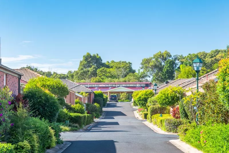 1 Bedroom + Sunroom and QLD room. North facing Lounge.