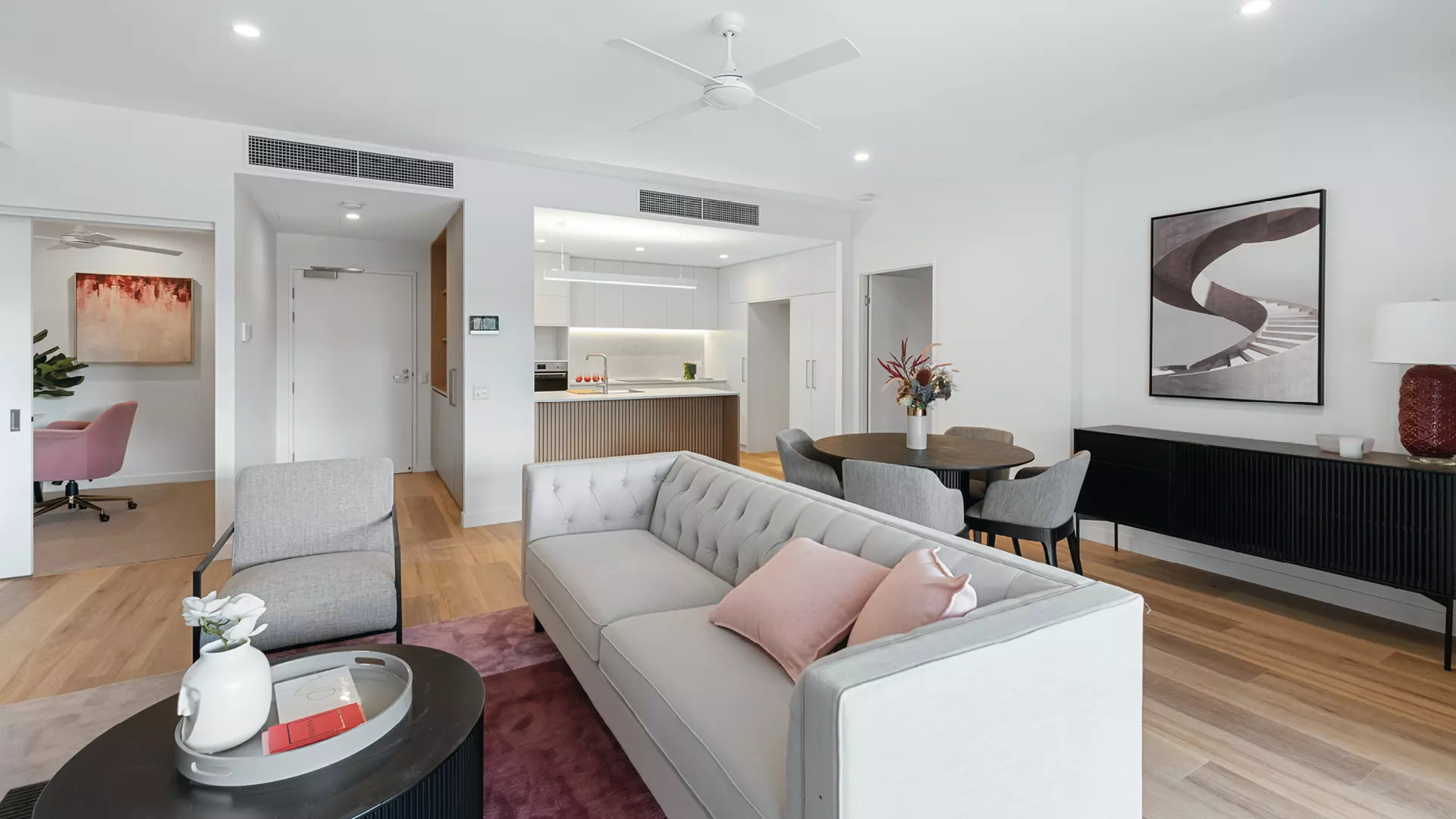 2 Bedroom Plus Study at Somerset Indooroopilly