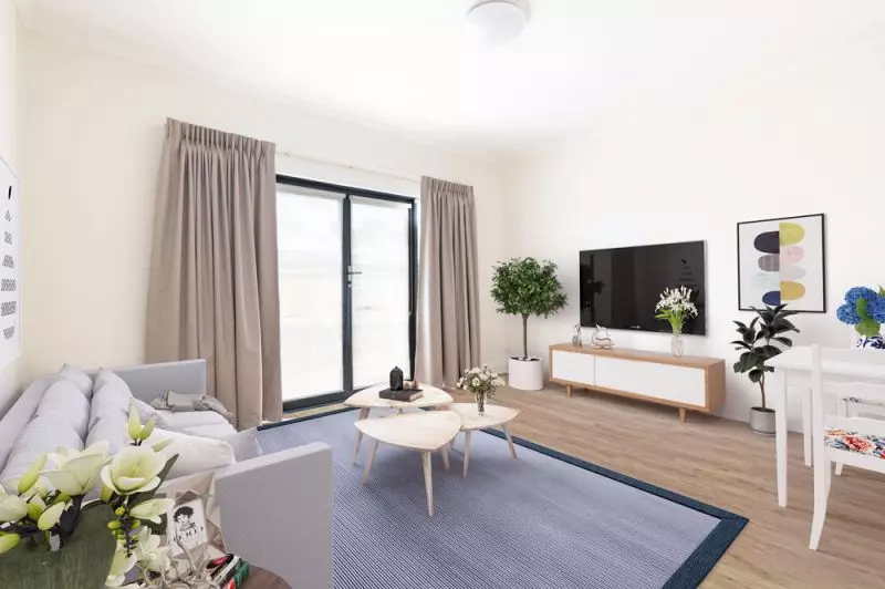 Spacious and light filled serviced apartment