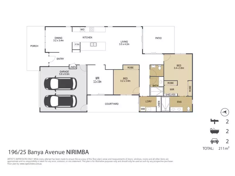 Site 196 - Established Bronte