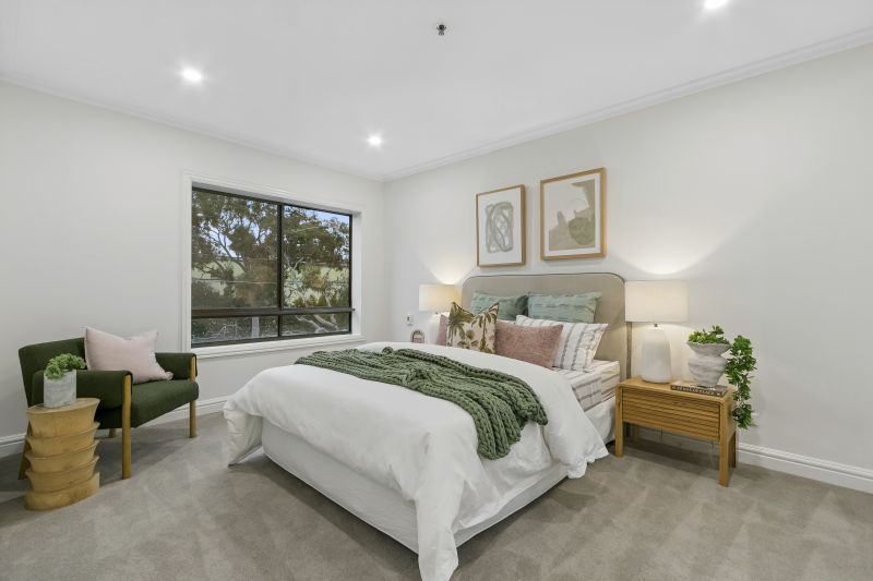 Bright & spacious one-bedroom apartment with gum tree & playing fields view