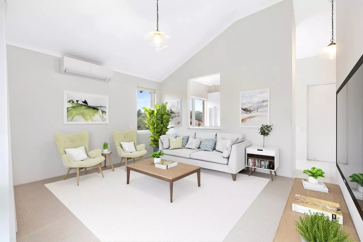 Renovated 2 Bedroom Unit with Garden Views 