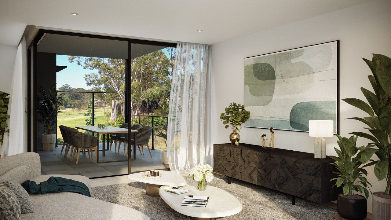 The Lark - beautifully appointed apartment with private golf course views.