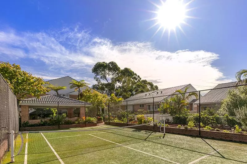 Gorgeously renovated 3 bedroom unit with modern look, level access and leafy district views.