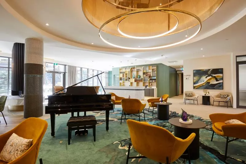 Luxurious Two-Bedroom Courtyard Facing Apartment 