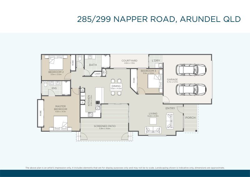 North-Facing Luxury – Elegant Three-Bedroom Home