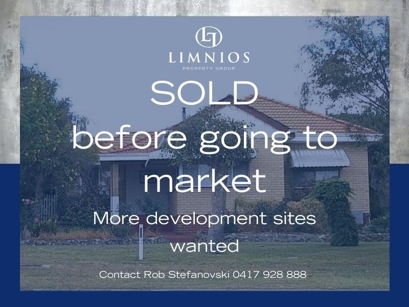 Development Site SOLD Prior To Market!