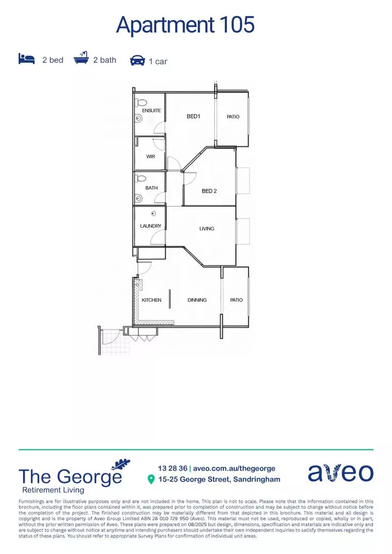 Beautifully crafted, architect-designed, boutique residence on the ground floor