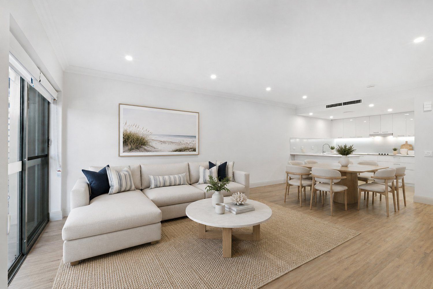 Two-bedroom apartment with generous private terrace