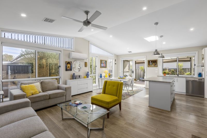 Bright Two Bedroom Home with Study - 6 years old, located to the rear of the village in a quiet area.