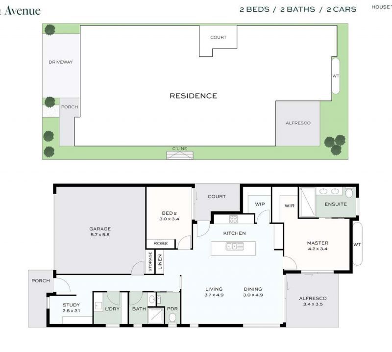 Site 231 - Established Avoca