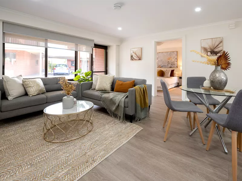 Eldercare Oxford Units: one-bedroom unit within easy walking distance to the beach