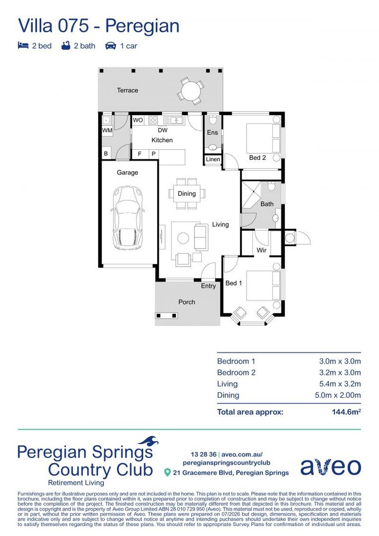 2‑Bedroom Villa Under Renovation – Luxury downsizing