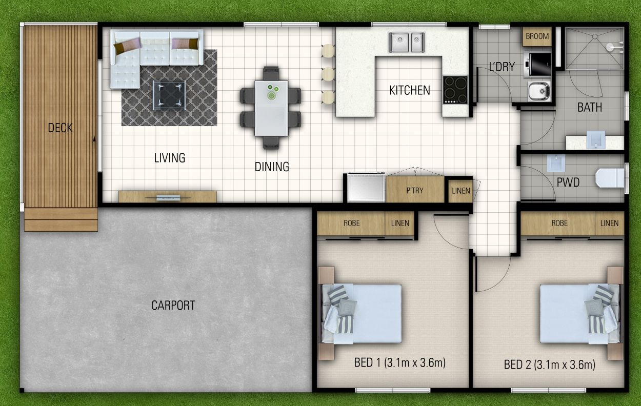 Portland Tourist Park - New 2 Bedroom Home - The Whipbird