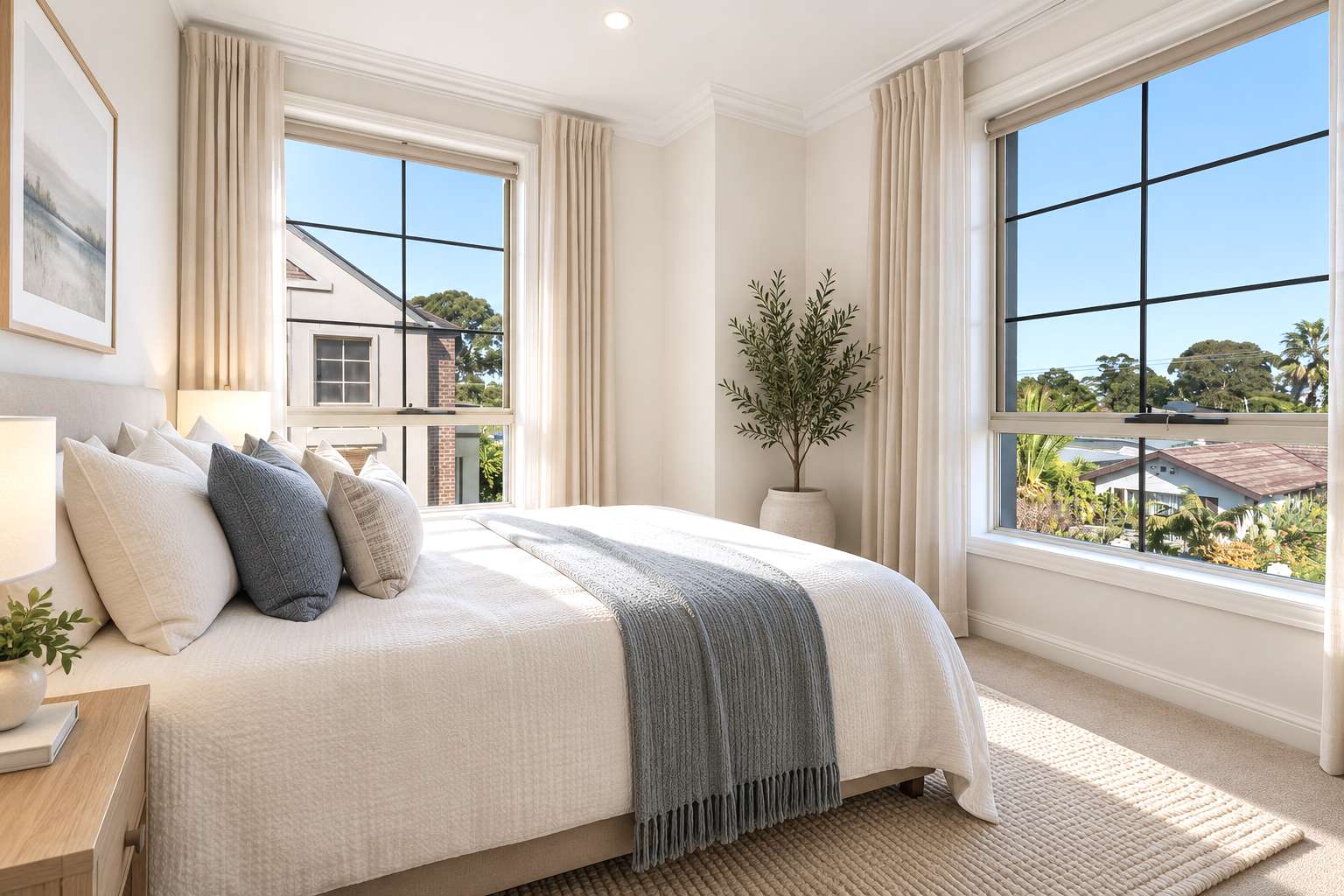 Spacious and bright two-bedroom apartment
