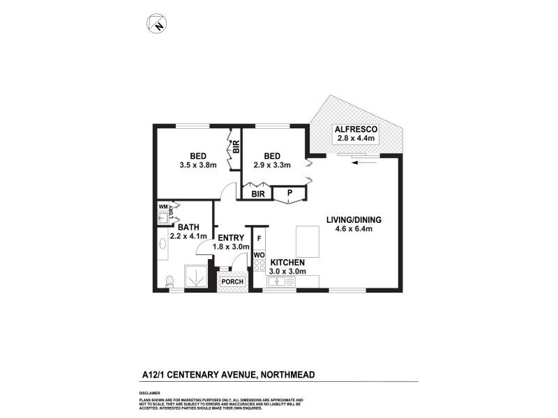 Open plan living with garden outlook