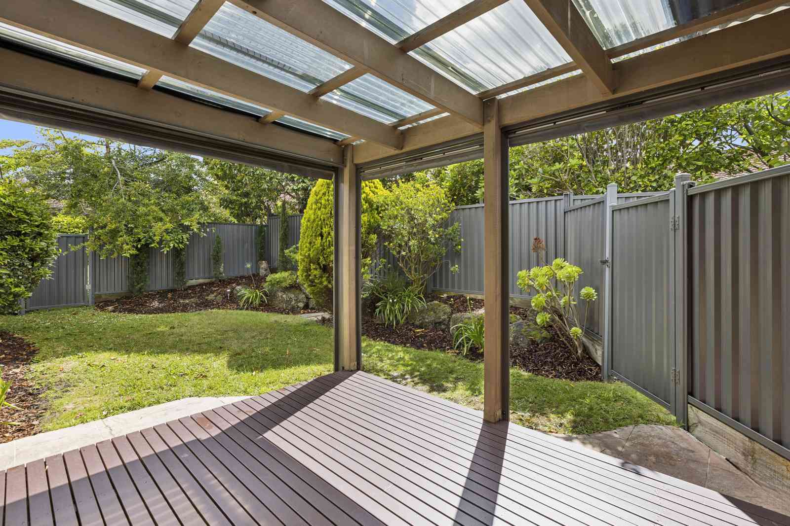 Nestled away amongst a beautiful garden setting