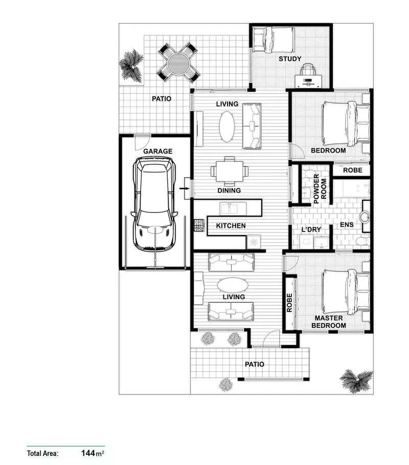 Modern Elegance, Spacious Living and Prime Village Location