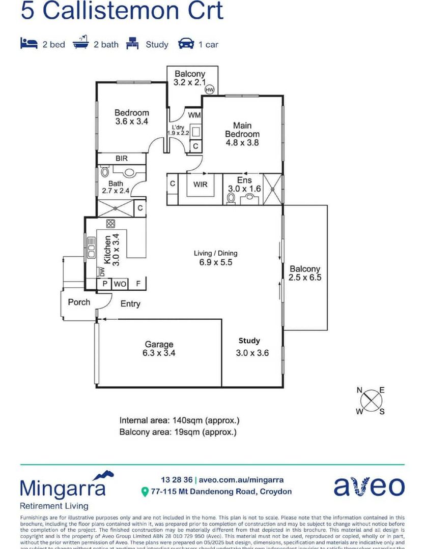 Stylish Retirement Living in a Peaceful Setting