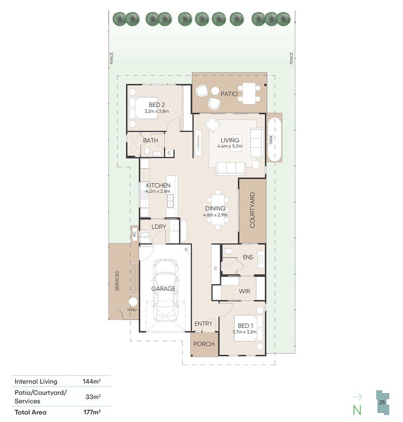 Modern Villa with Seamless Indoor-Outdoor Living