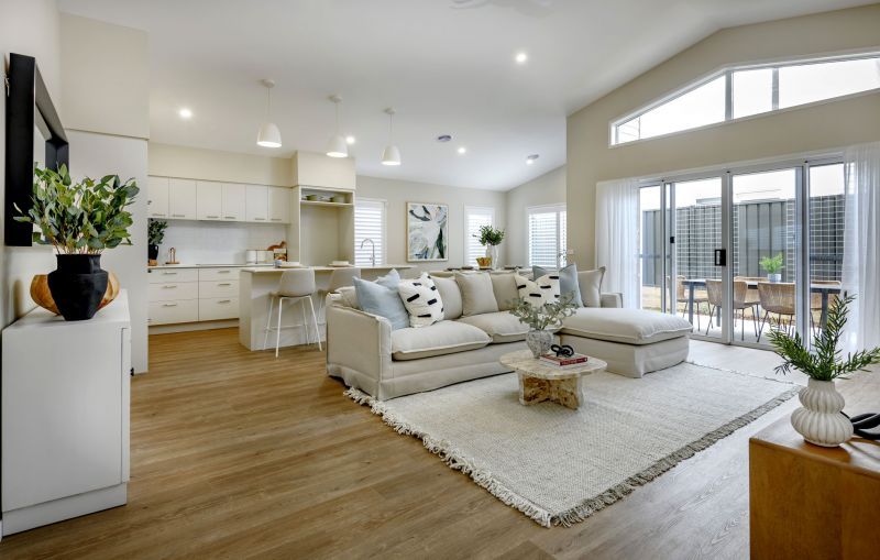 Elegant open plan living to relax and enjoy