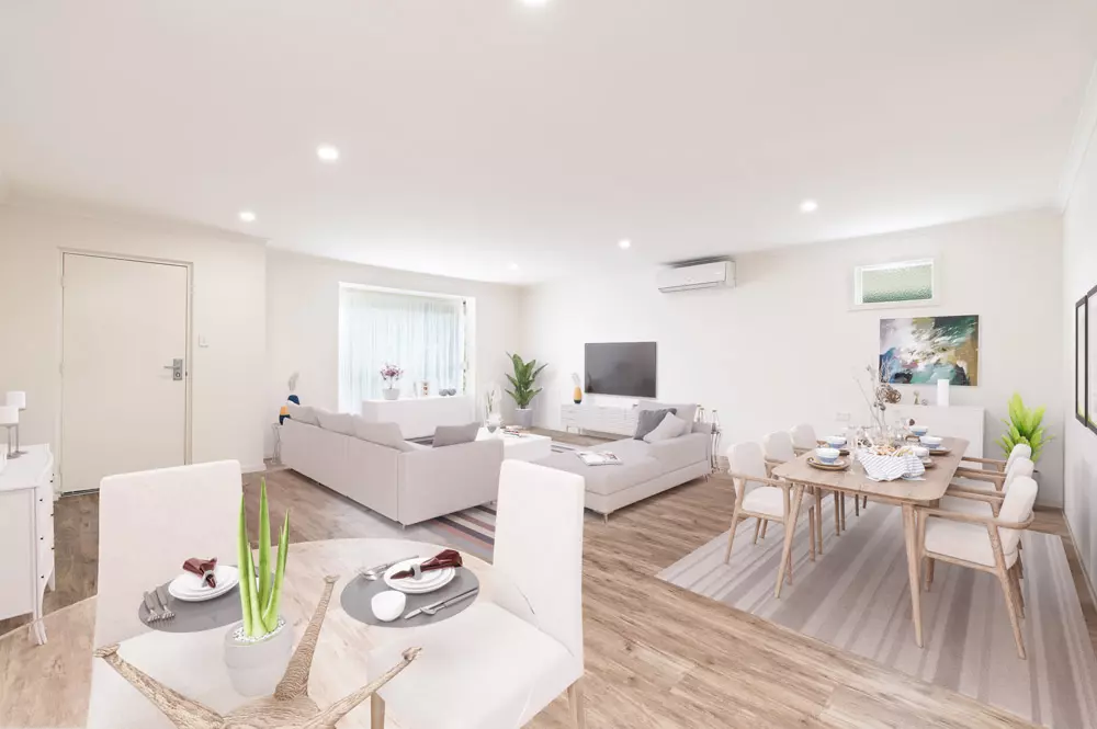 Peaceful and relaxed living in a social seaside community