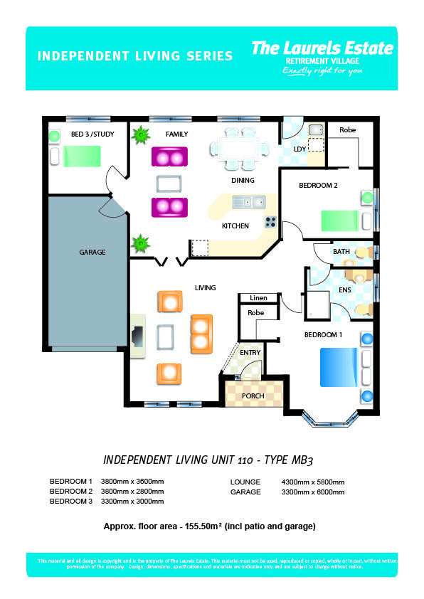 Live in a vibrant retirement community without sacrificing space