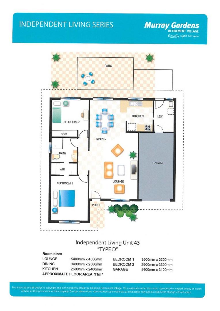 Enjoy the feeling of security in our gated community