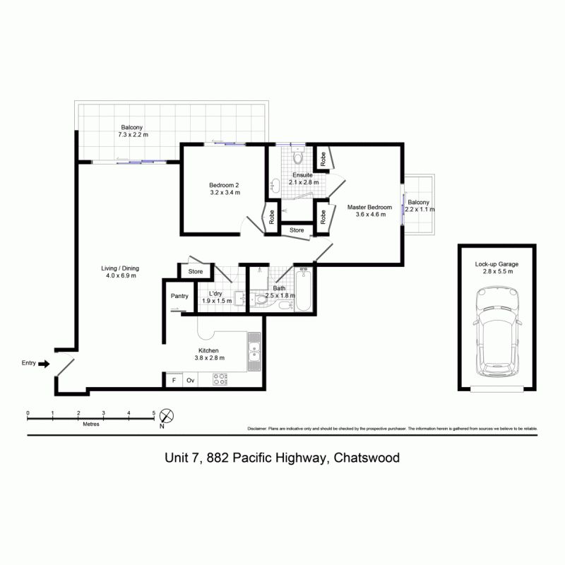 2 Balconies with Trees From Every Window