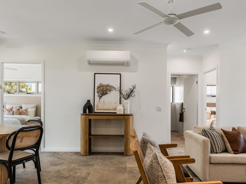 Tranquil retirement living with picturesque golf course views