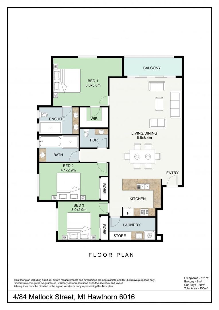 Super spacious, lock and leave Urban living