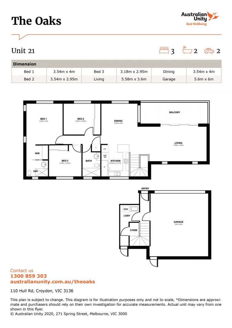 Three bedrooms & a double car garage - this one's for you!